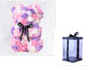 25cm Rosenbär mit Geschenkbox